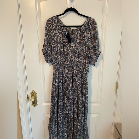 Lucky Brand | Dresses | Lucky Brand Floral Maxi Dress | Poshmark